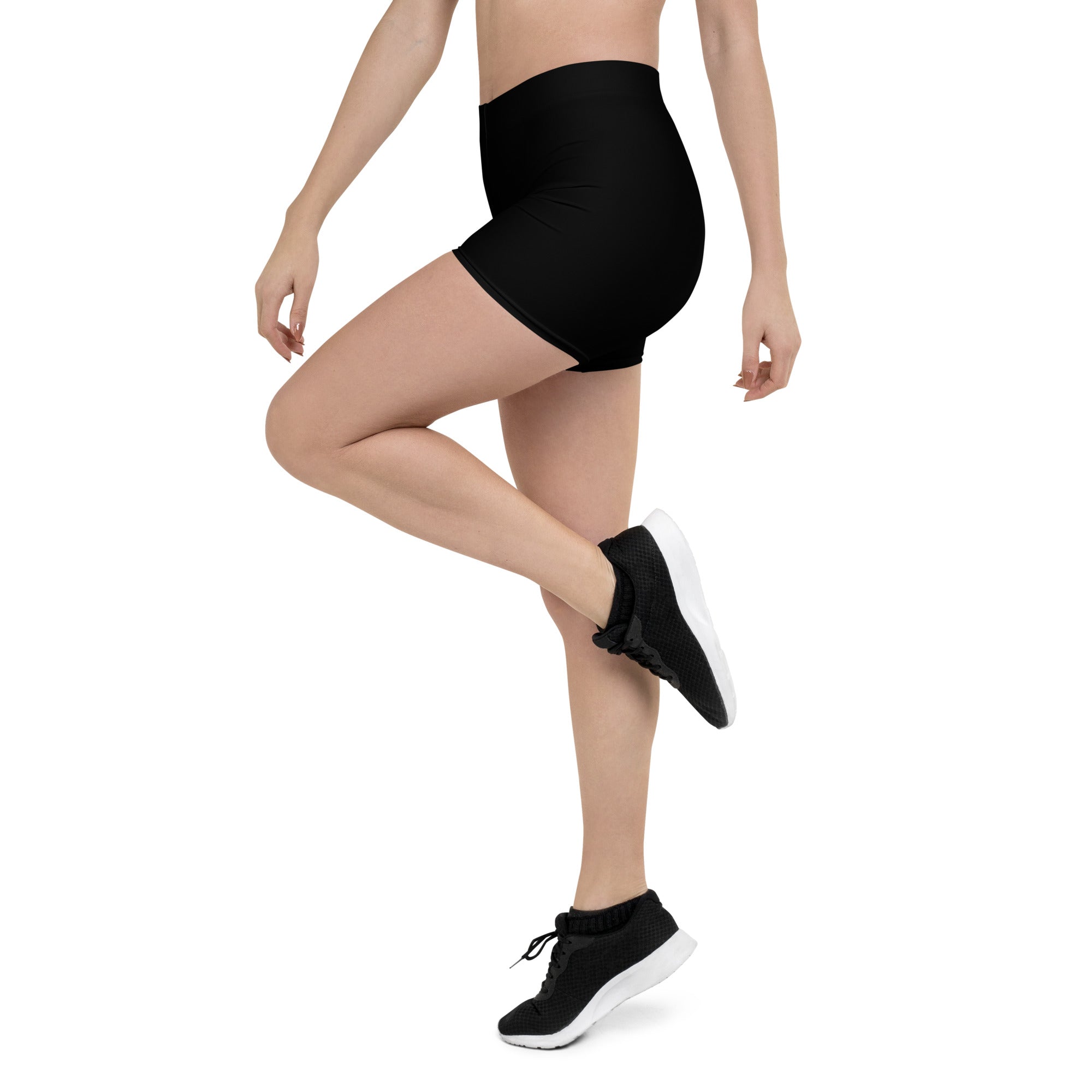 Basic Black Logo Shorts